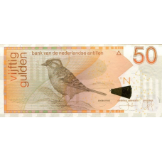 P30g Netherlands Antilles - 50 Gulden Year 2013